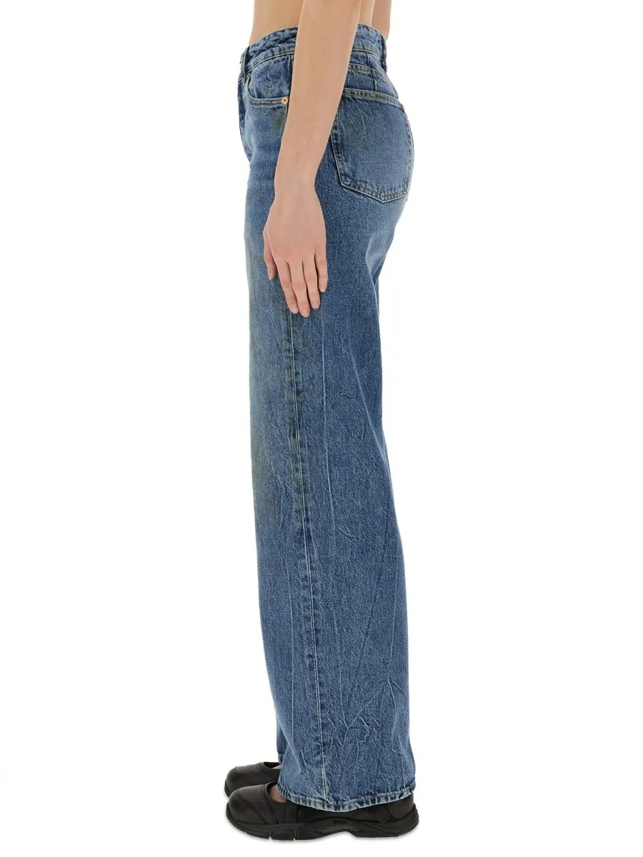 Our Legacy Treble Cut Wide Leg Jeans