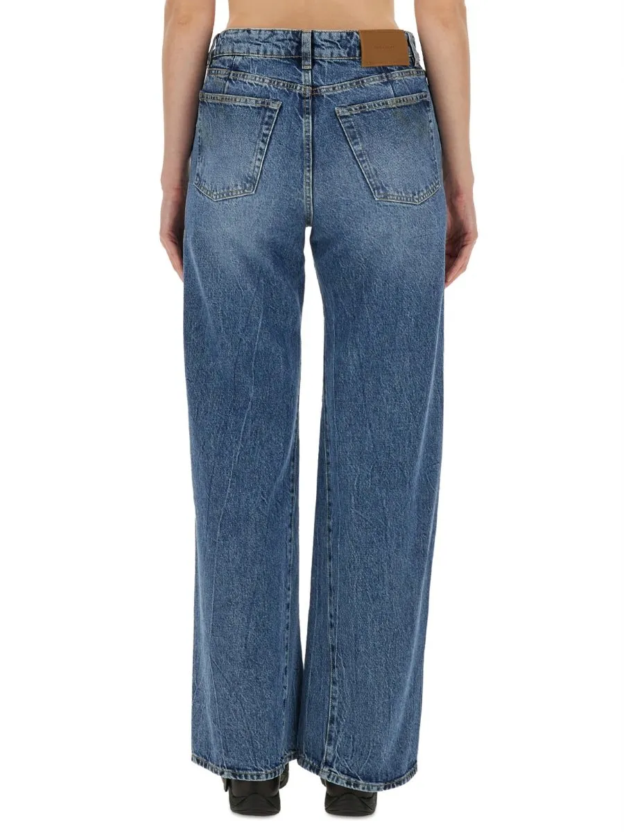Our Legacy Treble Cut Wide Leg Jeans
