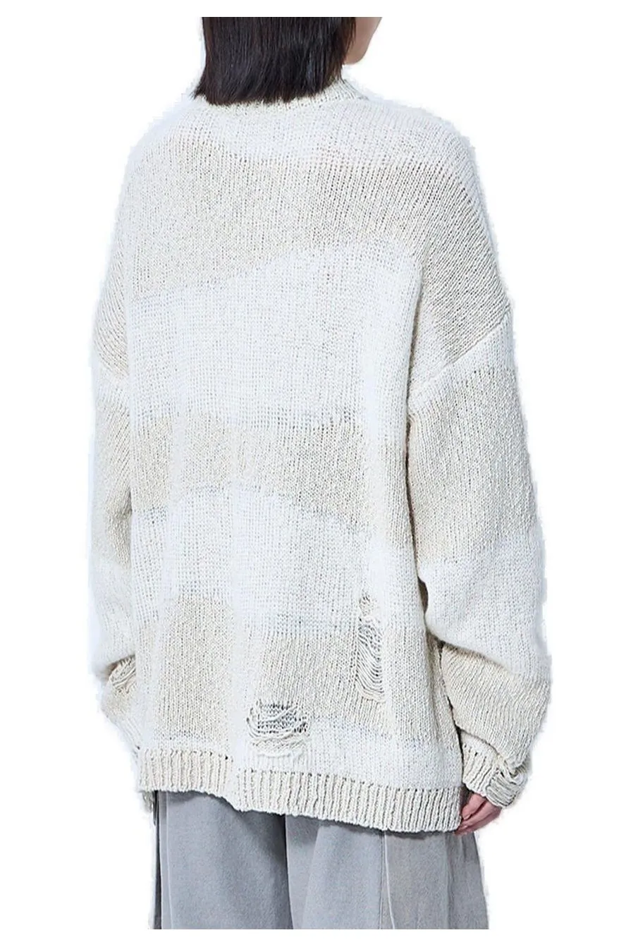 Our Legacy Popover Roundneck Distressed Jumper