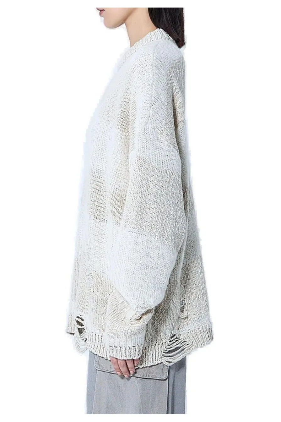 Our Legacy Popover Roundneck Distressed Jumper