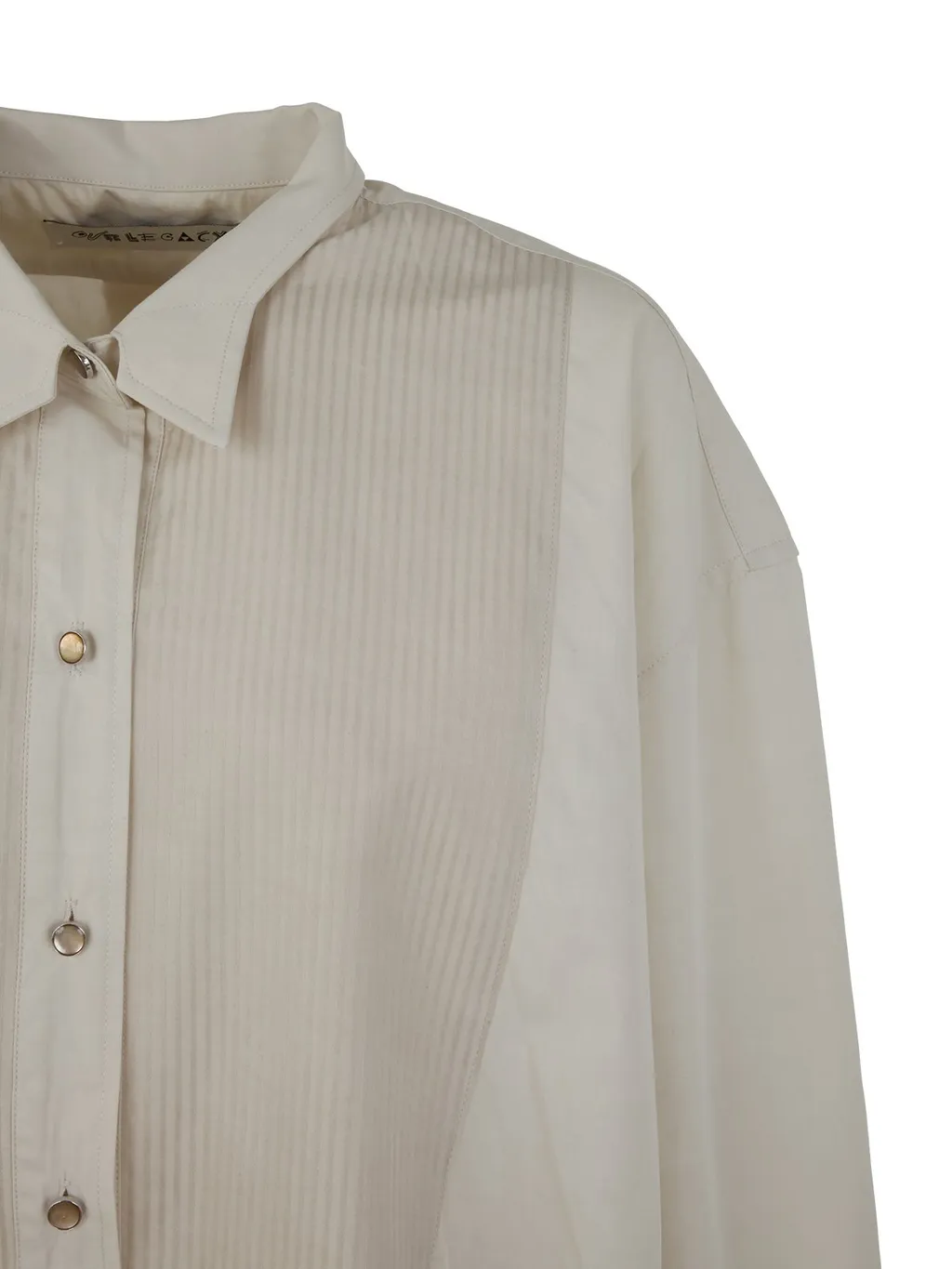 Our Legacy Tuxedo Long Sleeve Poplin Shirt