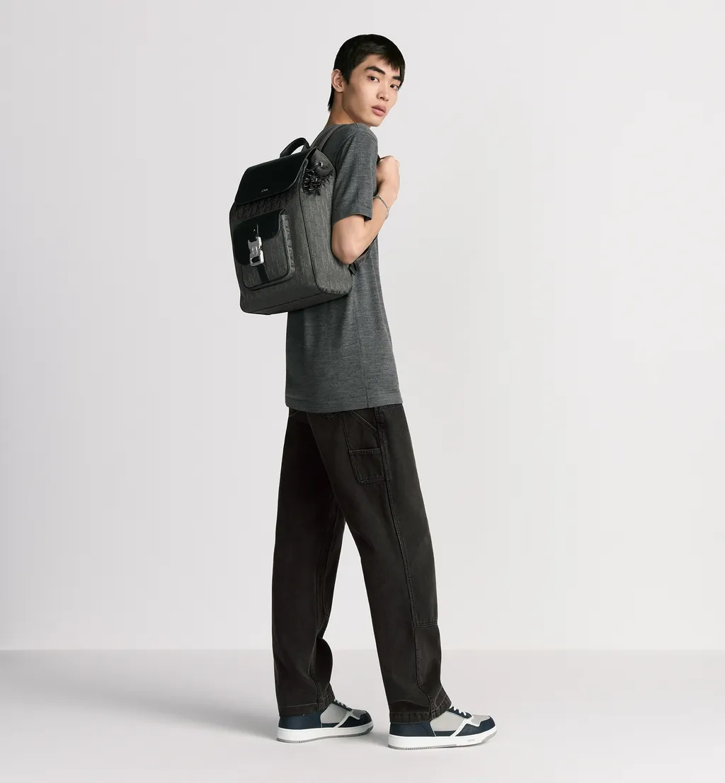 Saddle Backpack With Flap