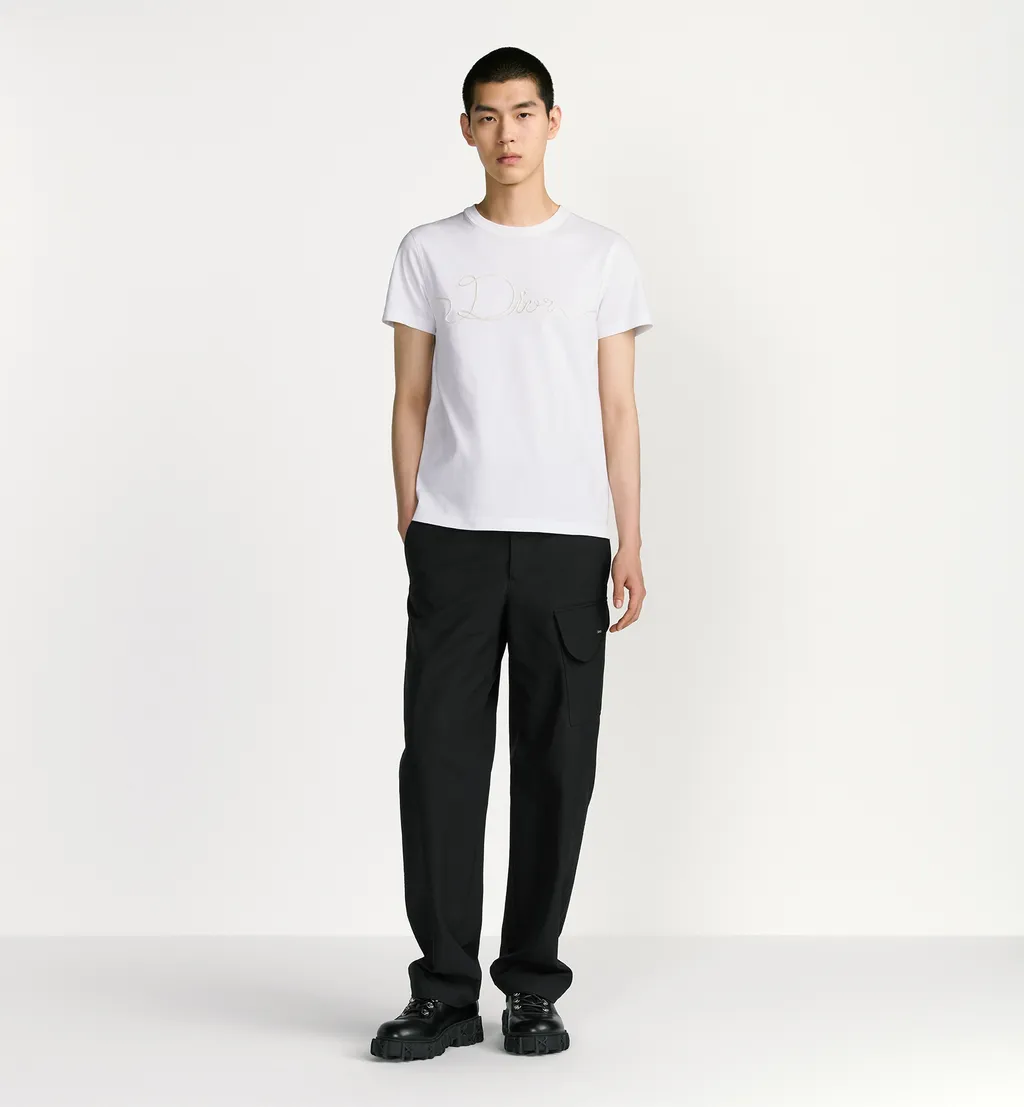 Dior Ribbon T-Shirt, Regular Fit