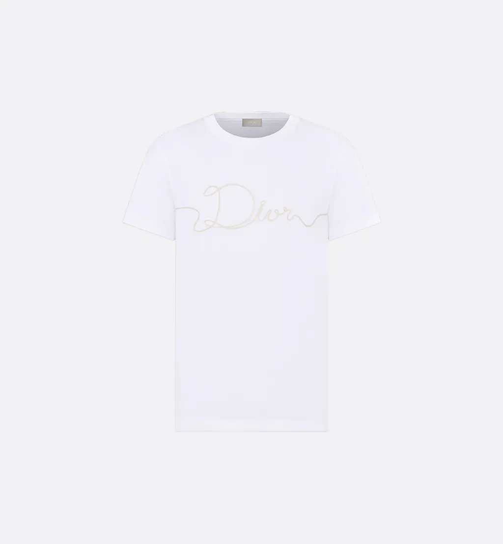 Dior Ribbon T-Shirt, Regular Fit