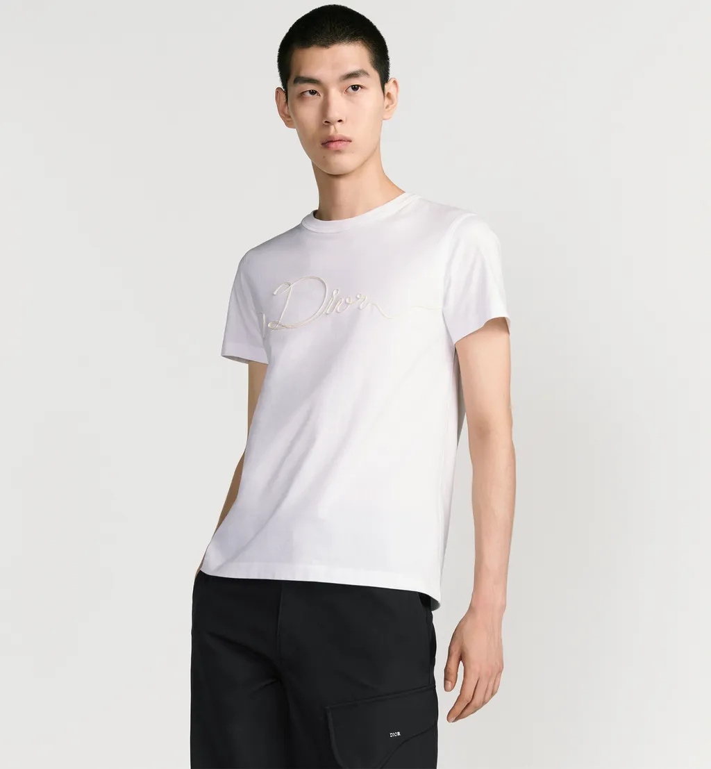 Dior Ribbon T-Shirt, Regular Fit