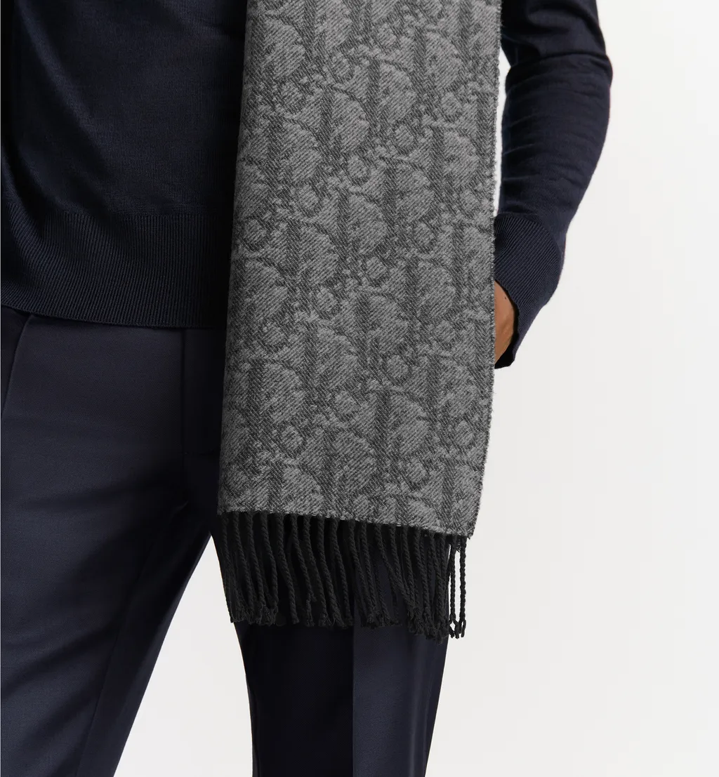 Dior Oblique Double-Sided Scarf