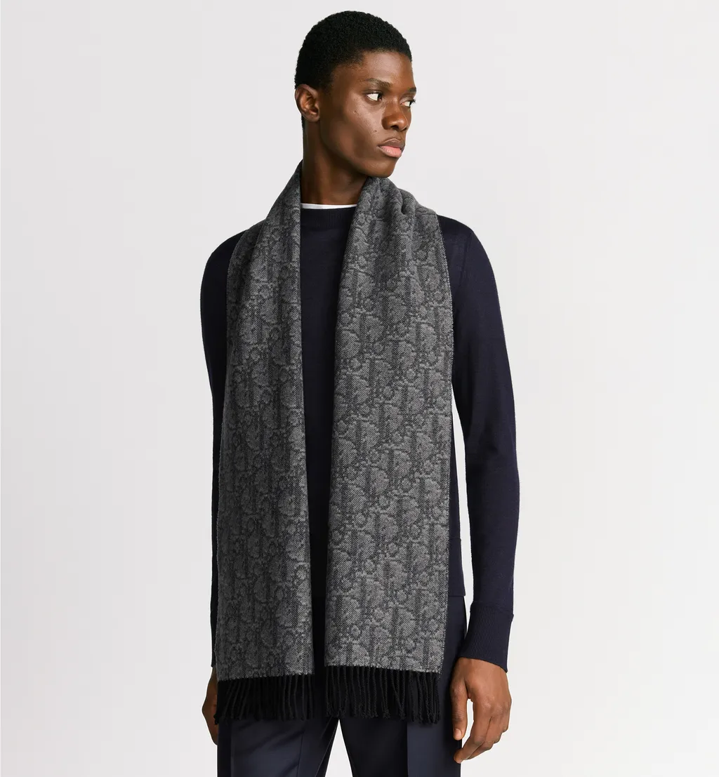 Dior Oblique Double-Sided Scarf