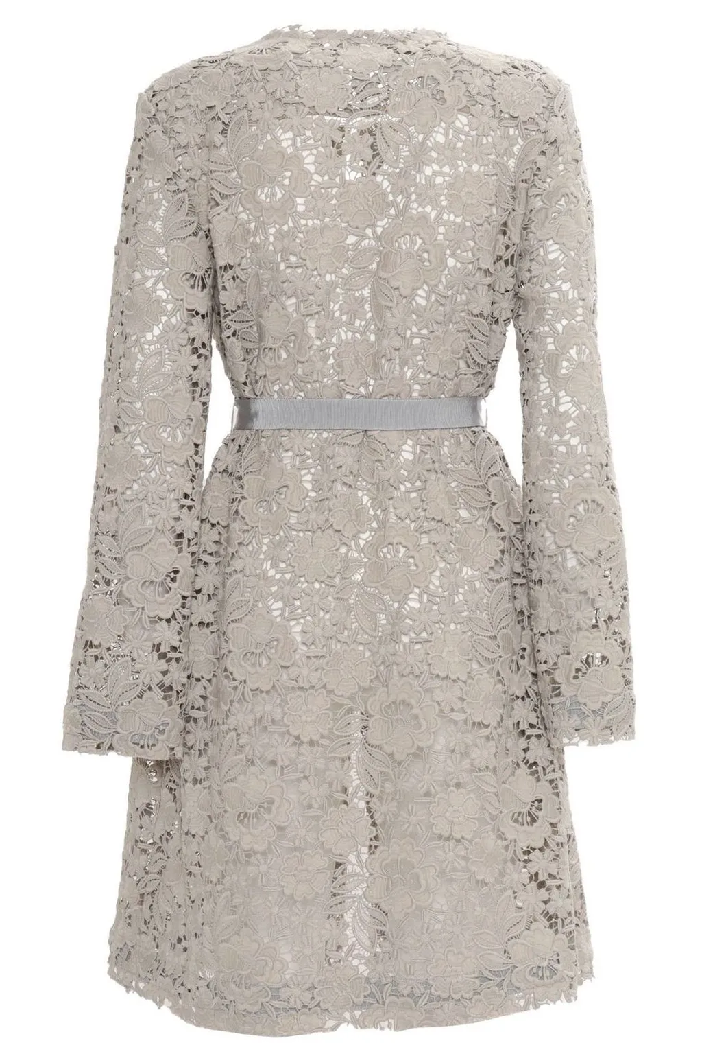 P.A.R.O.S.H. Lace Detailed Tied-Waist Jacket