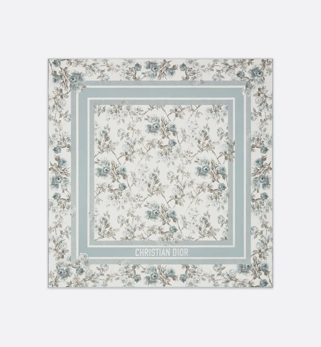 Rosier De Dior 90 Square Scarf
