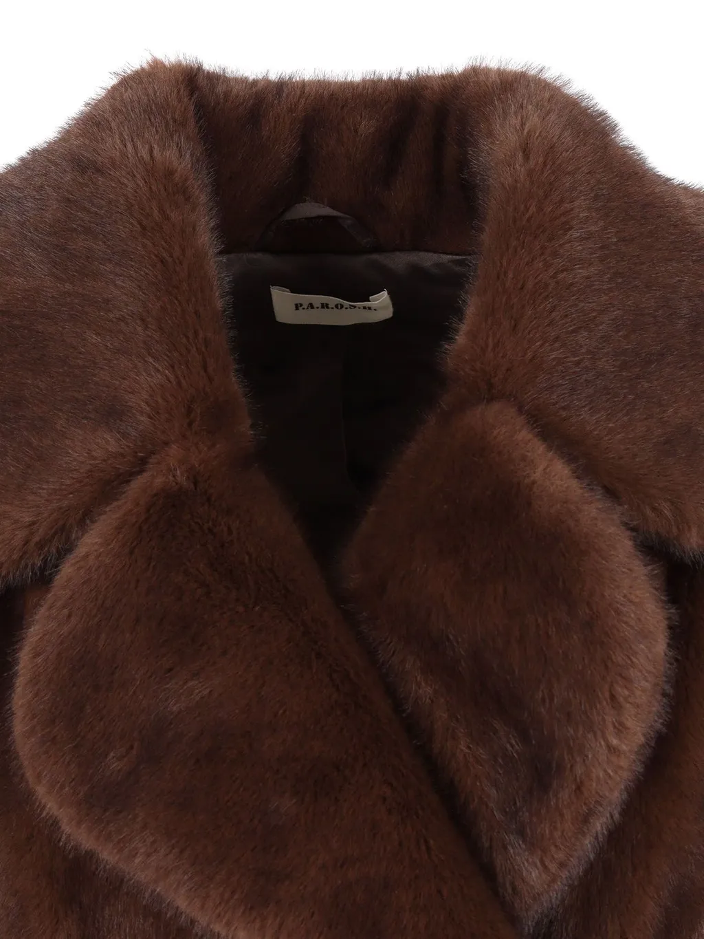 P.A.R.O.S.H. Sleeveless Double-Breasted Long Coat