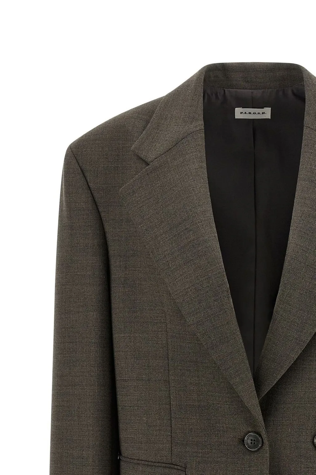 P.A.R.O.S.H. Powo Double Breasted Oversized Blazer