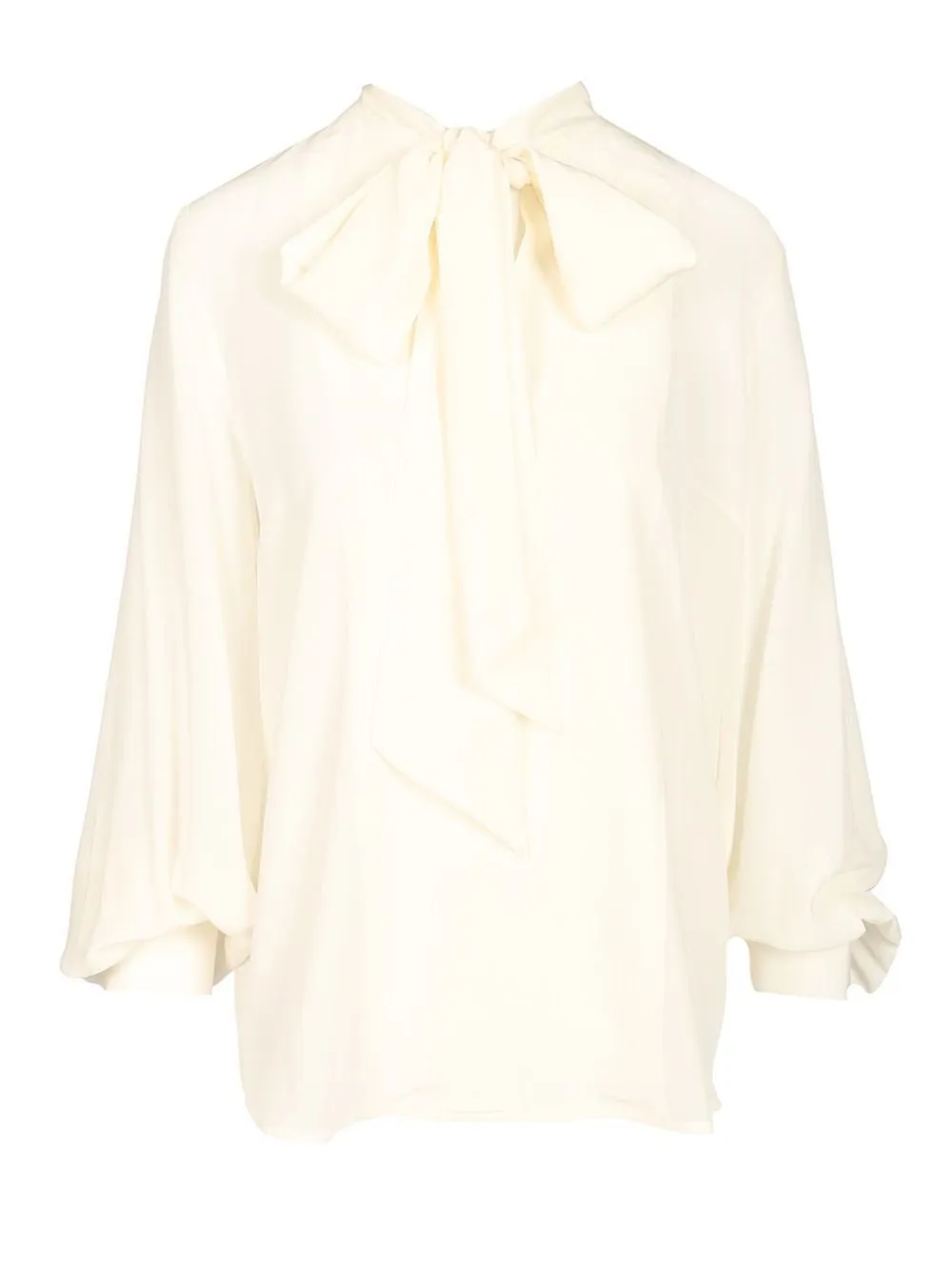 P.A.R.O.S.H. Long Sleeve Bow Detail Blouse