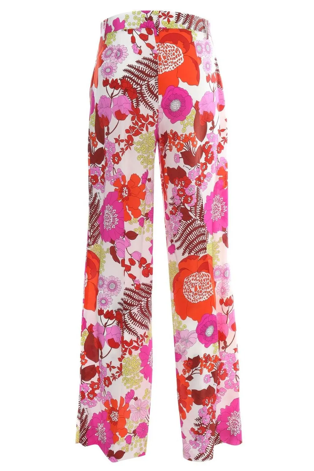 P.A.R.O.S.H. Floral-Printed Wide-Leg Trousers
