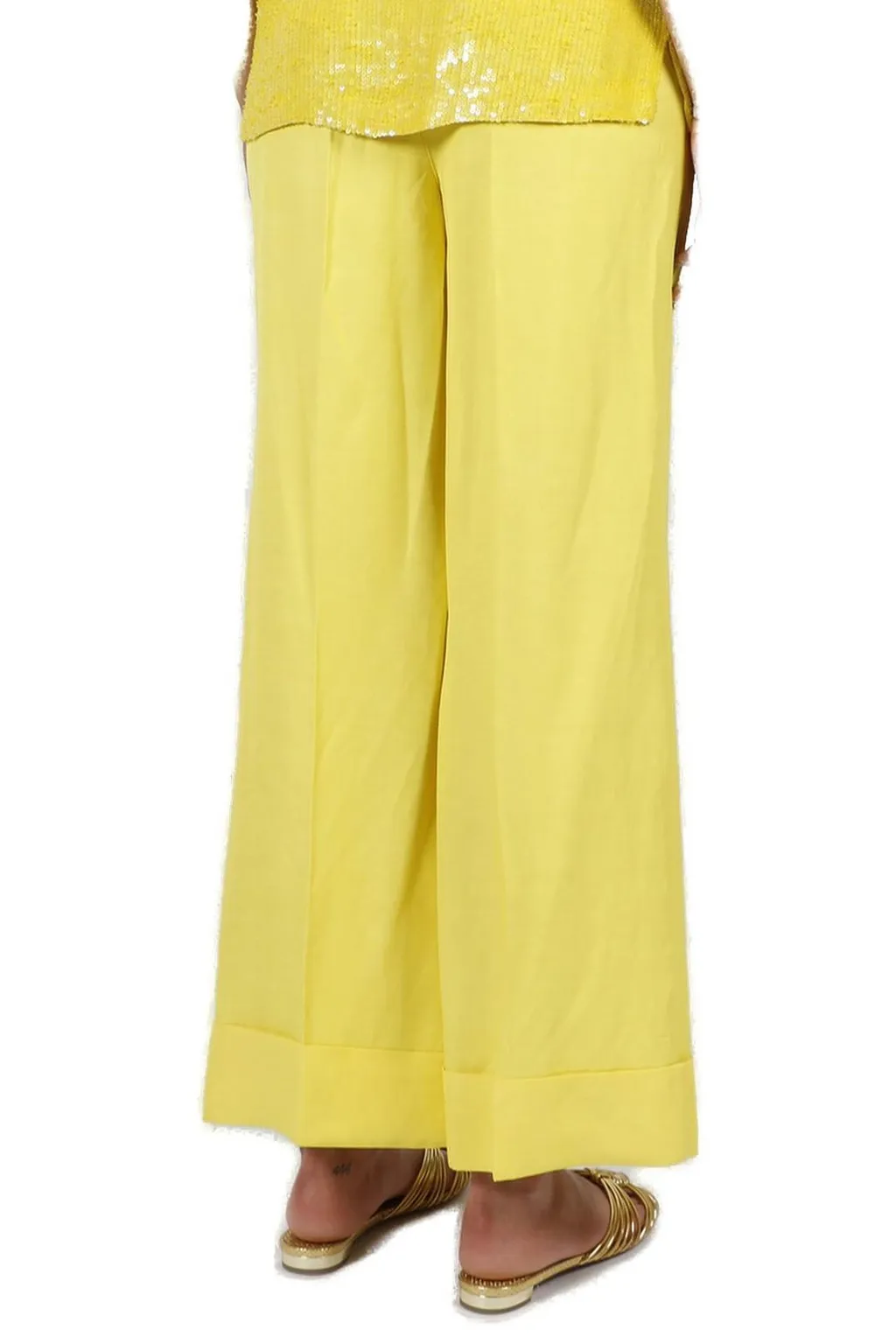 P.A.R.O.S.H. Raisa Pressed Crease Pants