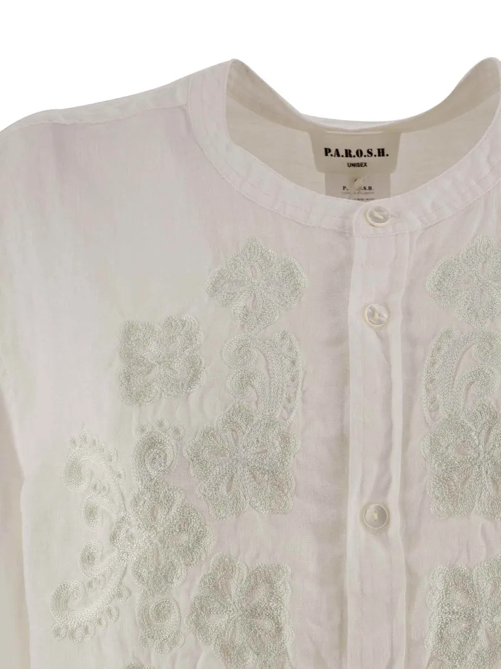 P.A.R.O.S.H. Embroidered Buttoned Shirt