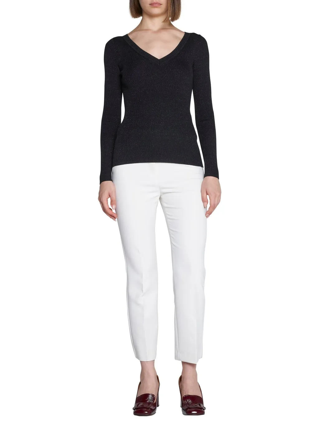 P.A.R.O.S.H.H V-Neck Long Sleeve Jumper