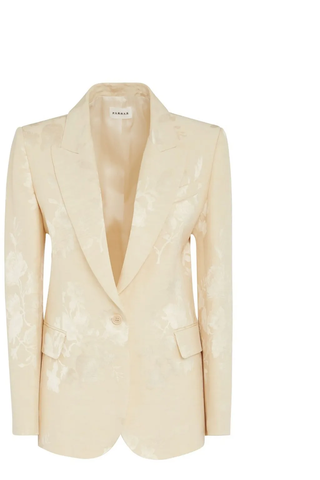 P.A.R.O.S.H. Single-Breasted Tailored Blazer