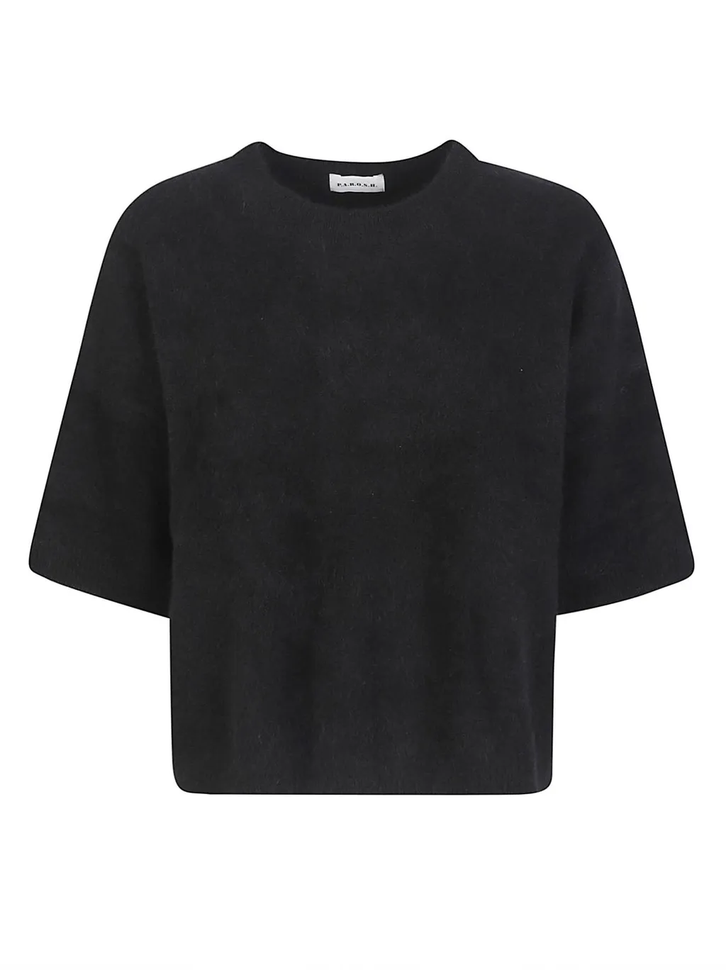P.A.R.O.S.H. Short Sleeved Crewneck Knitted Jumper