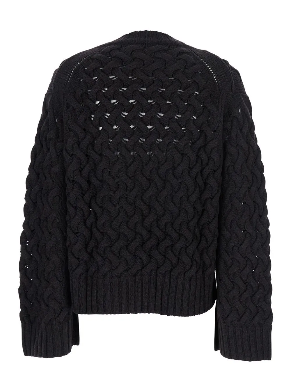P.A.R.O.S.H. Cable-Knit Crewneck Jumper