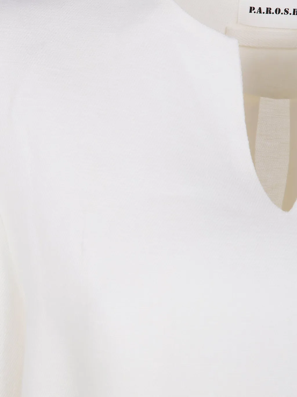 P.A.R.O.S.H. V-Neck Belted Blouse