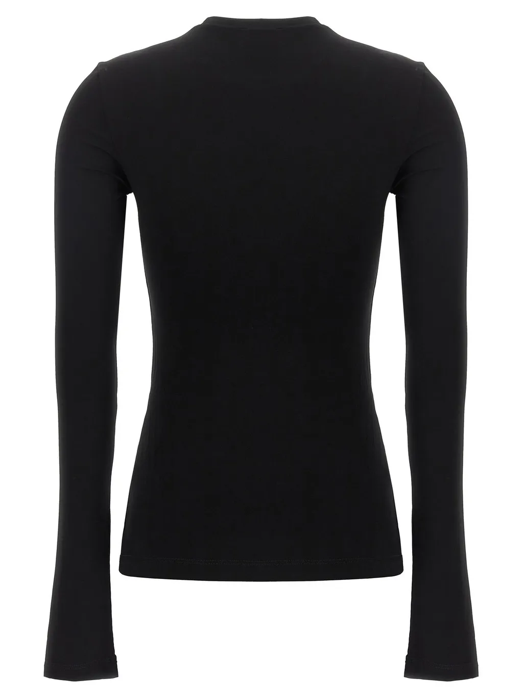 Off-White Off-Stamp Crewneck Straight Hem Top