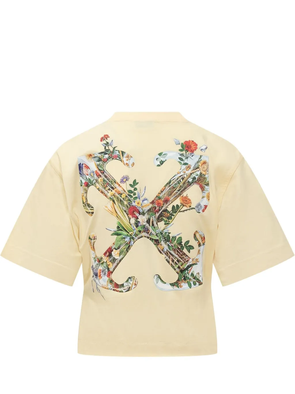 Off-White Logo Printed Crewneck T-Shirt
