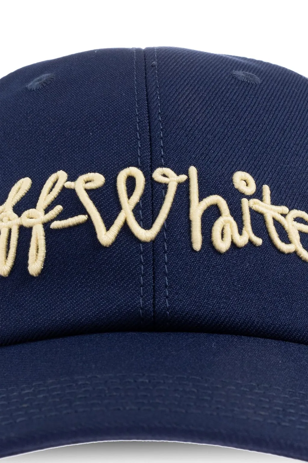 Off-White Logo Embroidered Baseball Cap