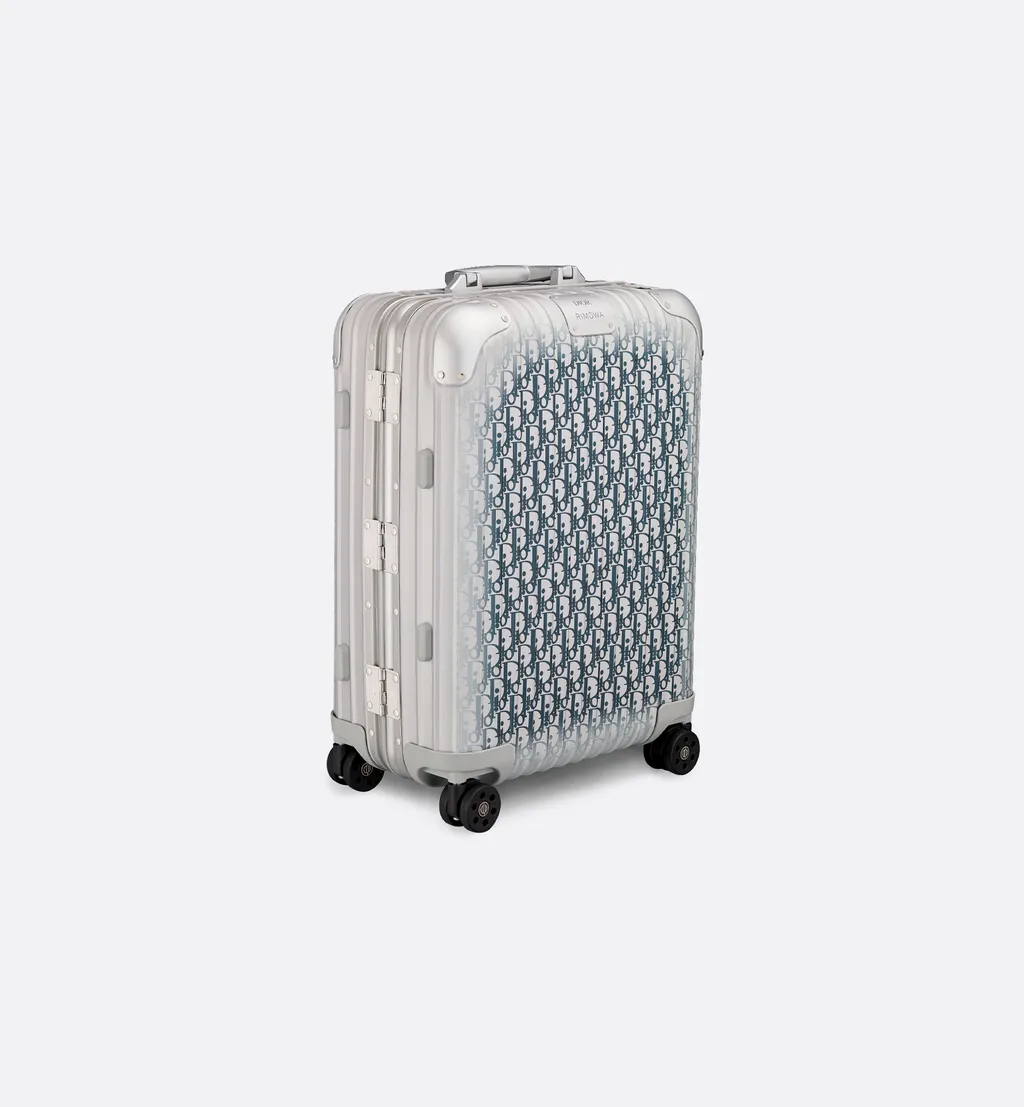 Dior And Rimowa Carry-On Suitcase