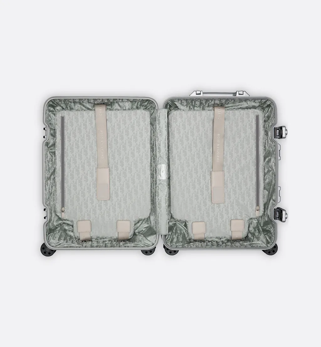 Dior And Rimowa Carry-On Suitcase