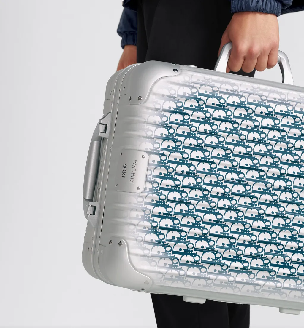 Dior And Rimowa Carry-On Suitcase