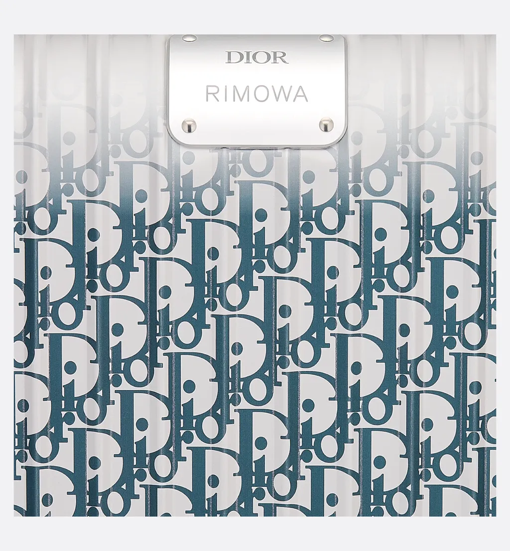 Dior And Rimowa Carry-On Suitcase