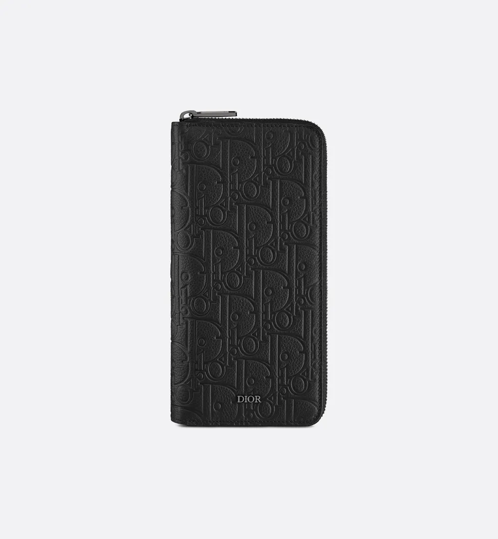 Vertical Long Zipped Wallet