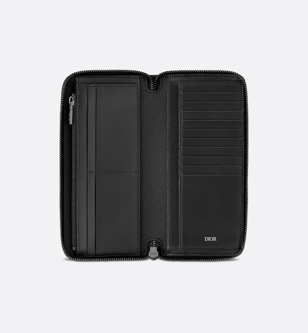 Vertical Long Zipped Wallet