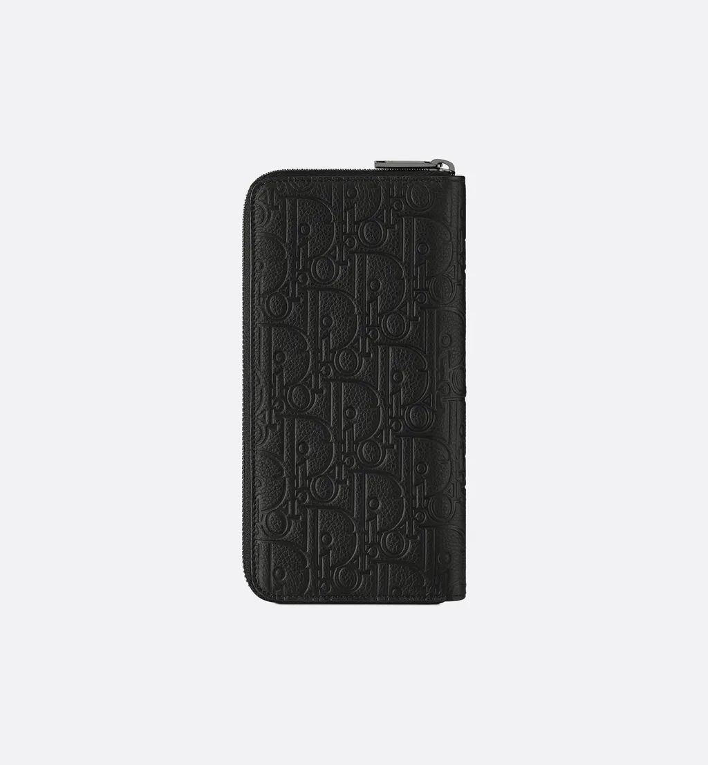 Vertical Long Zipped Wallet