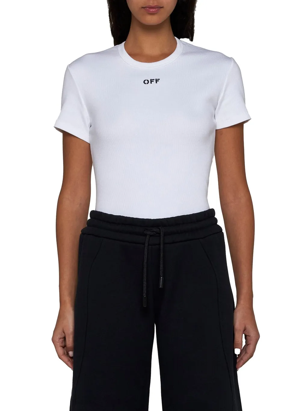 Off-White Off Stamp Crewneck T-Shirt