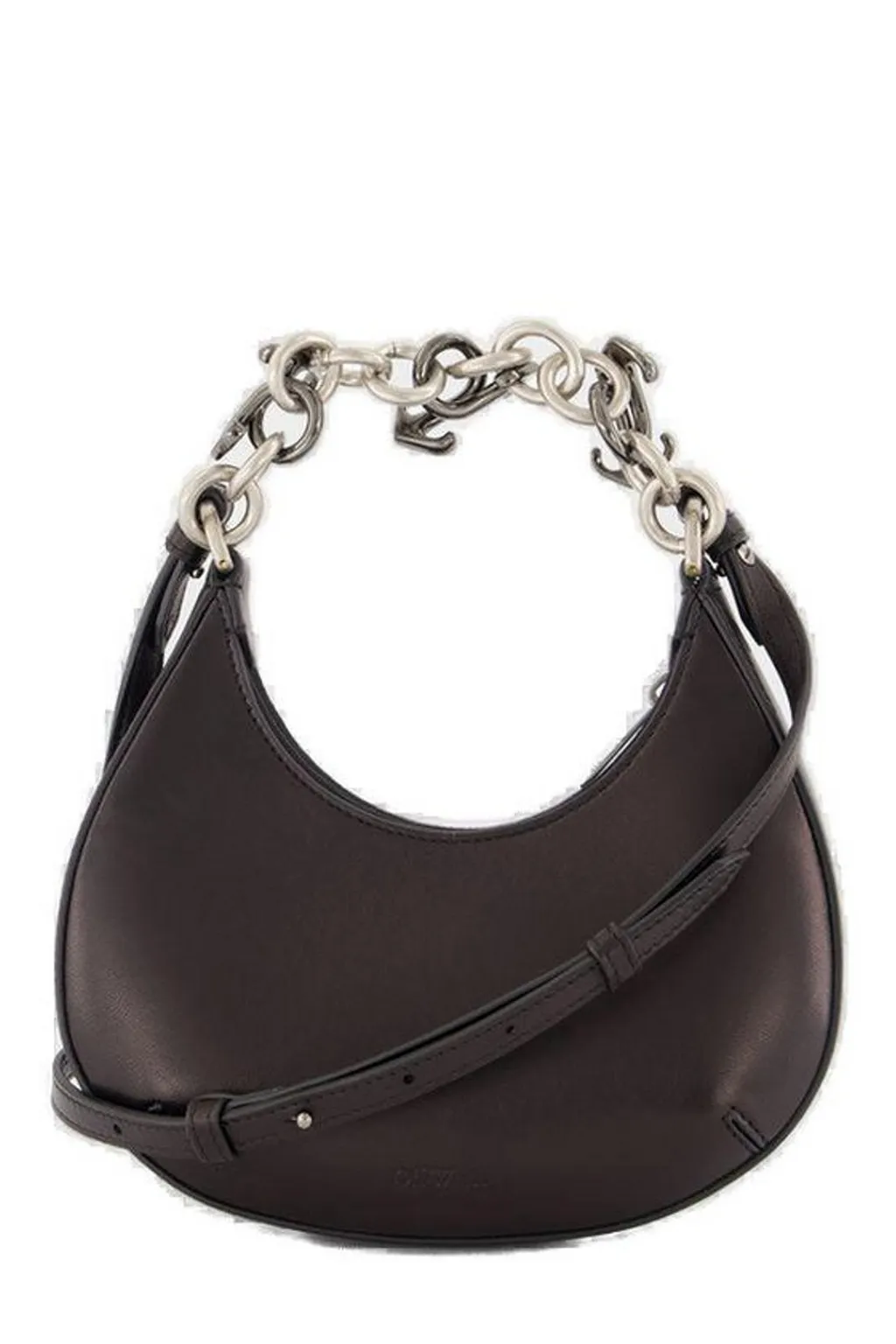 Off-White Hemisphere Zip-Up Top Handle Bag