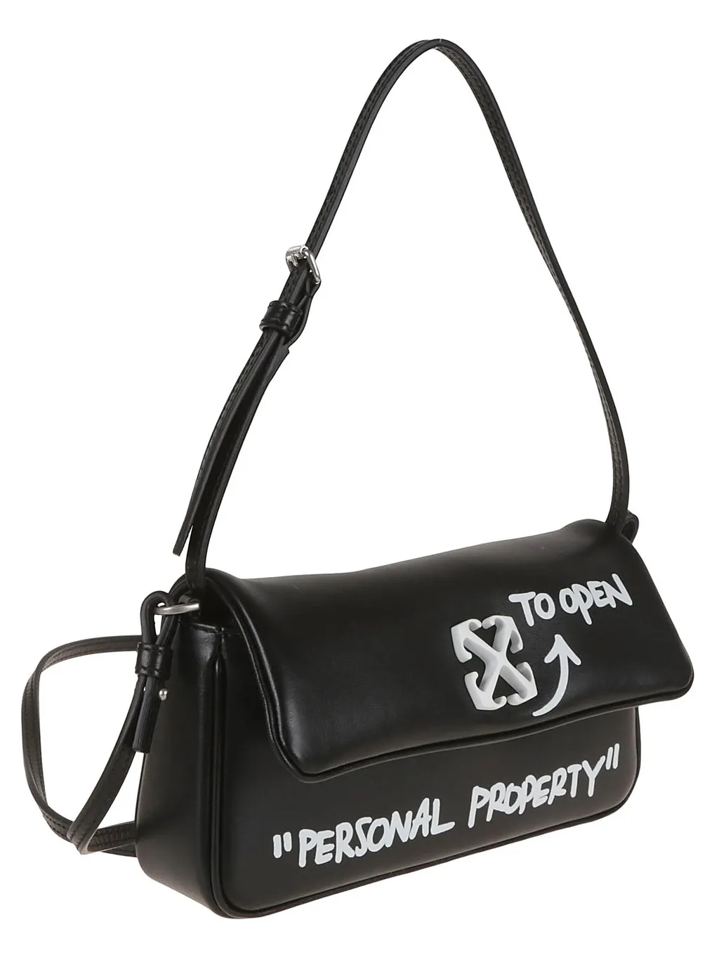 Off-White Jitney 0.7 Quote Shoulder Bag