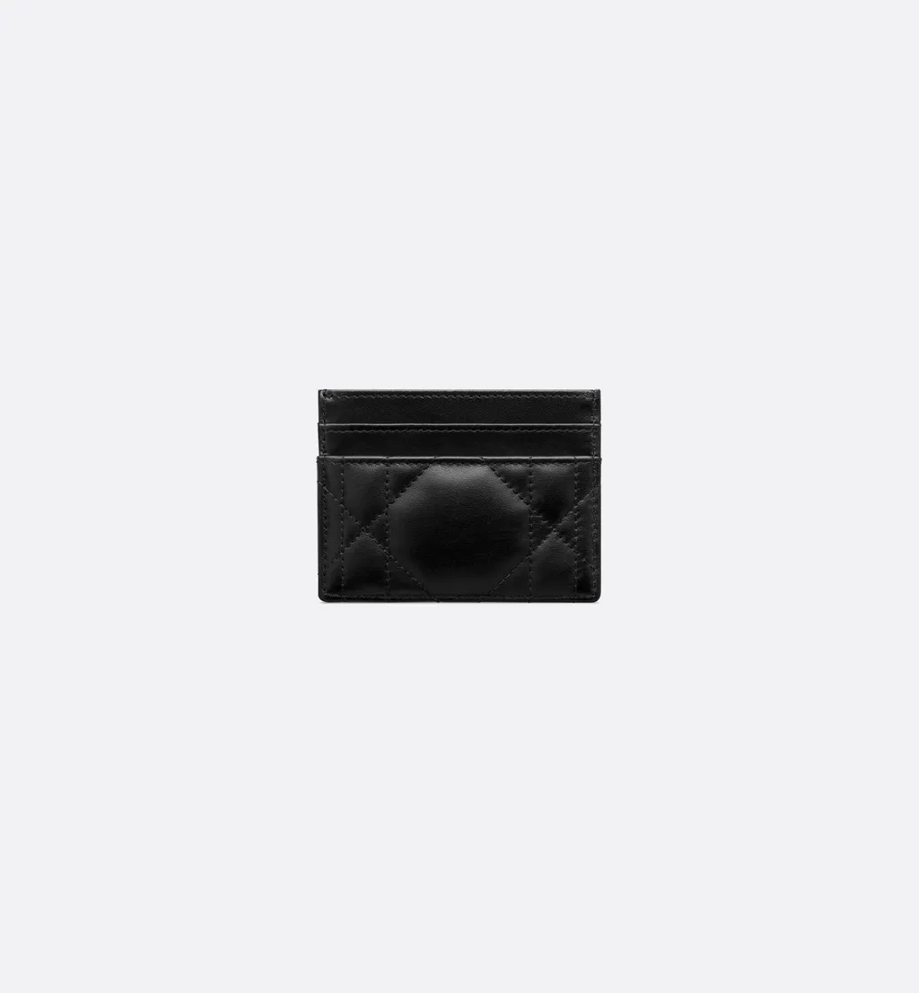 Dior Caro Freesia Card Holder With Crystals