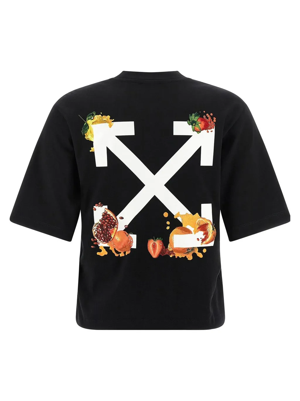 Off-White Logo Printed Crewneck T-Shirt