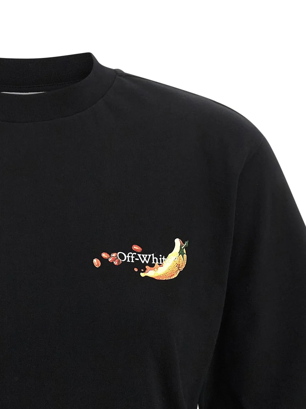 Off-White Logo Printed Crewneck T-Shirt