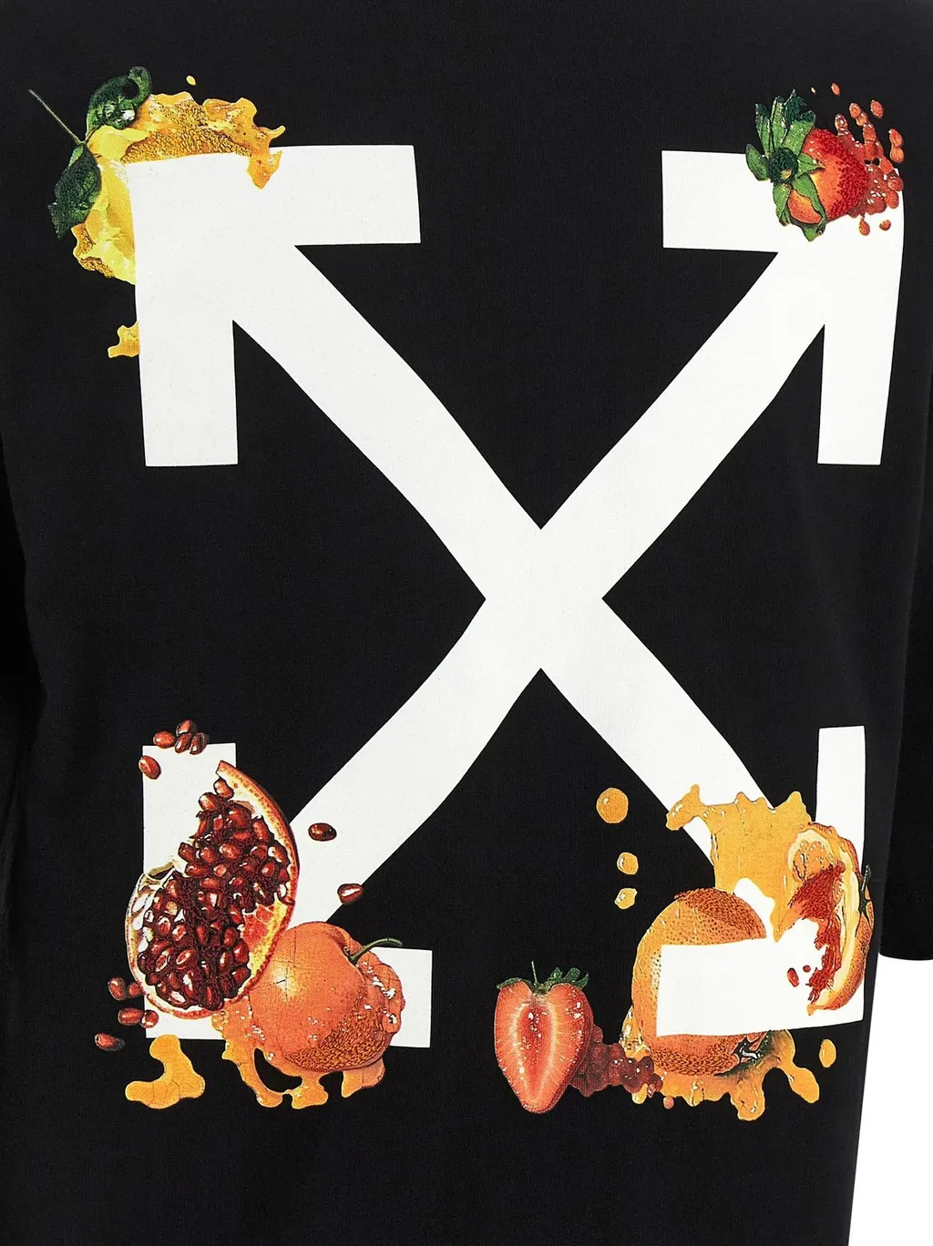 Off-White Logo Printed Crewneck T-Shirt
