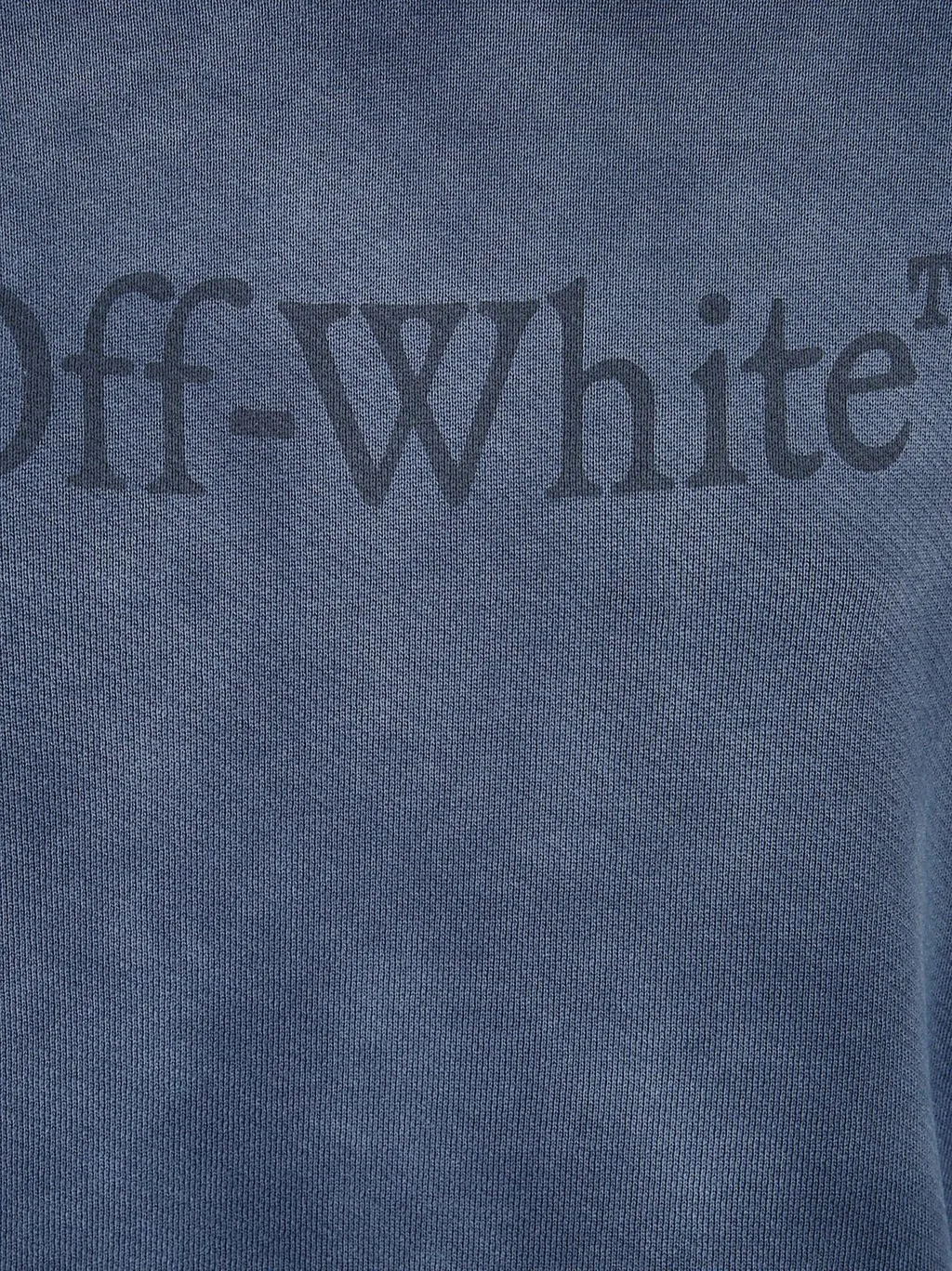 Off-White Logo Printed Drawstring Hoodie