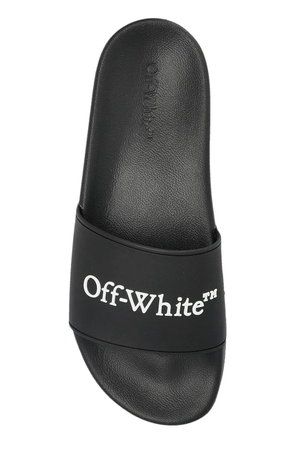 Off-White Logo Embossed Slip-On Slides