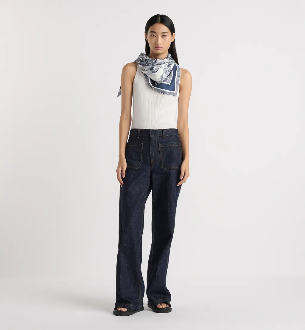 Toile De Jouy Sauvage 90 Square Scarf