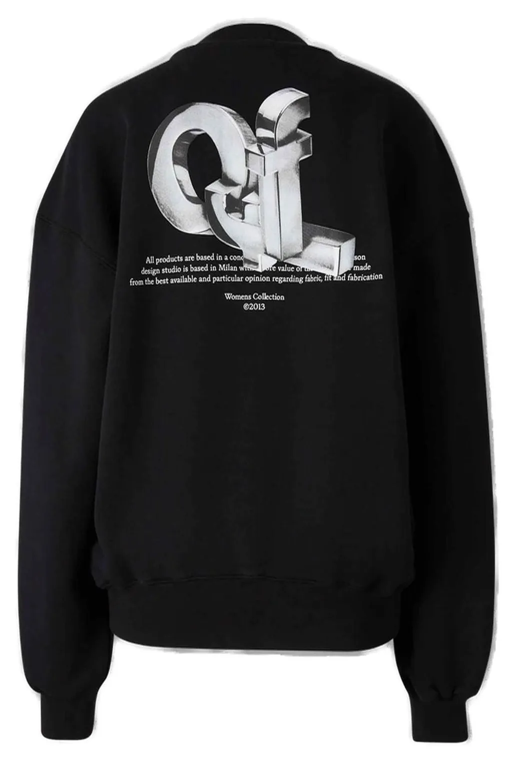 Off-White Logo Printed Crewneck Sweatshirt
