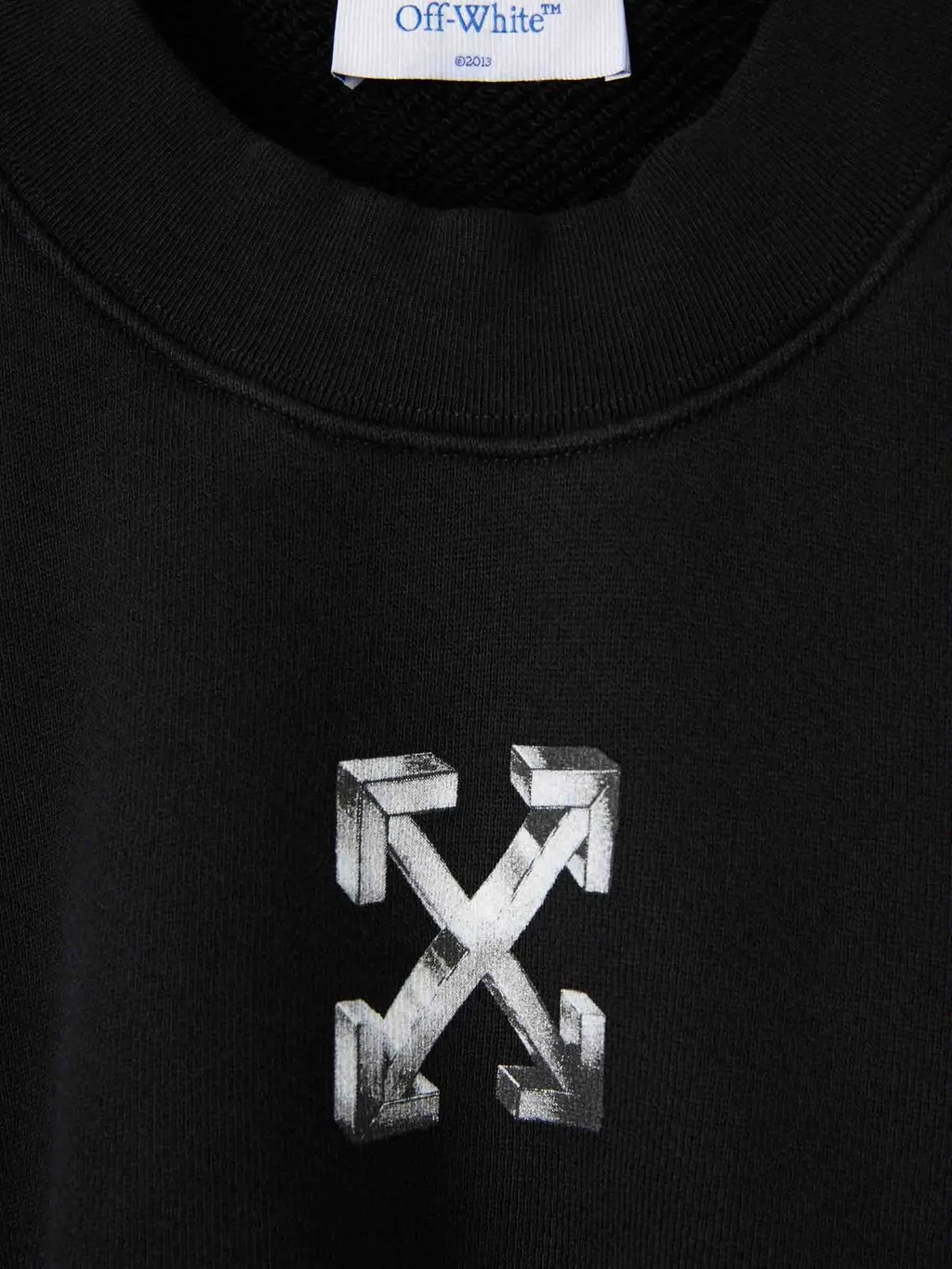 Off-White Logo Printed Crewneck Sweatshirt