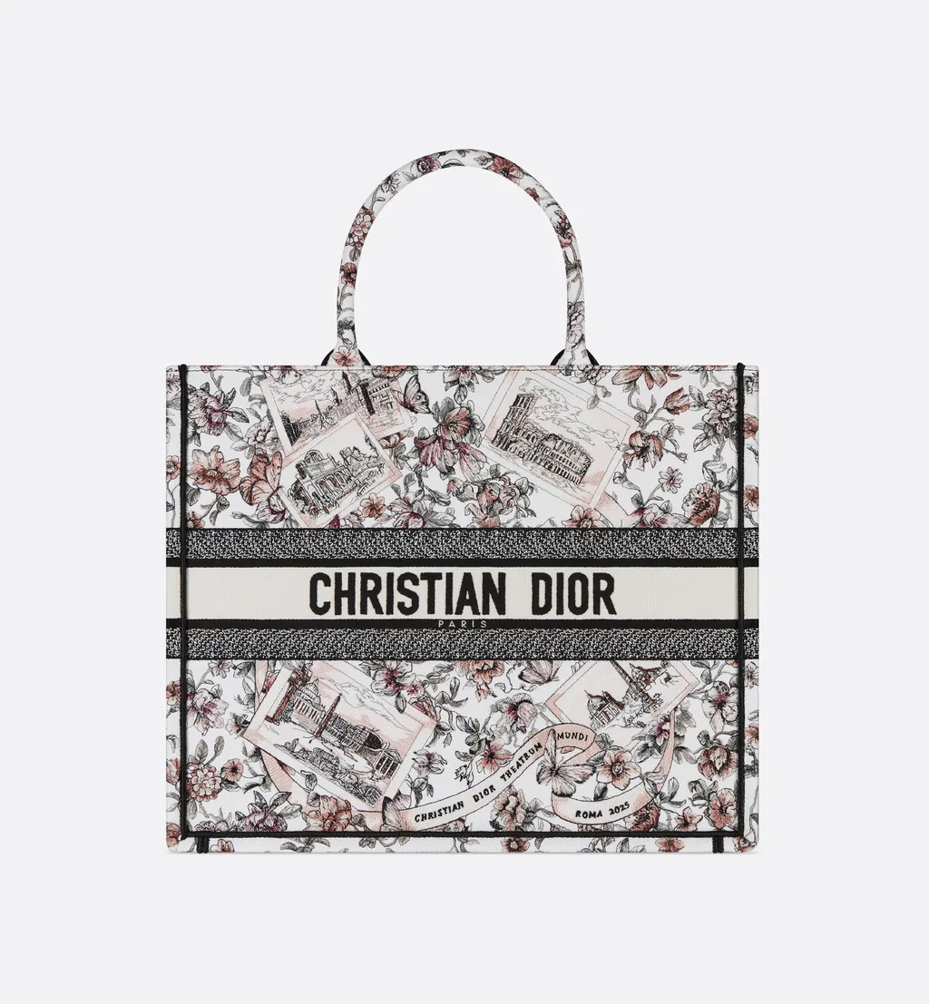 Large Dior Book Tote