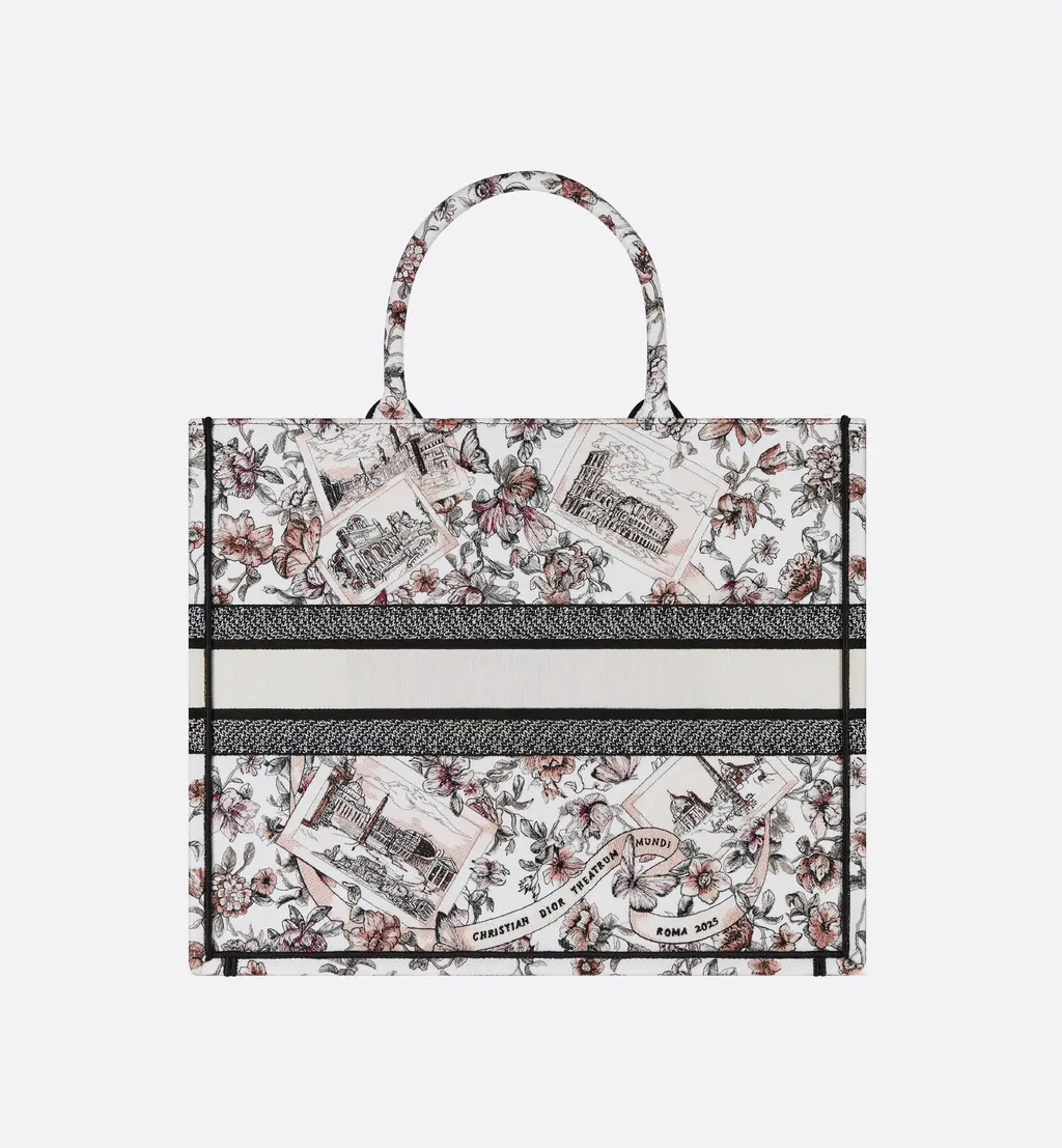 Large Dior Book Tote