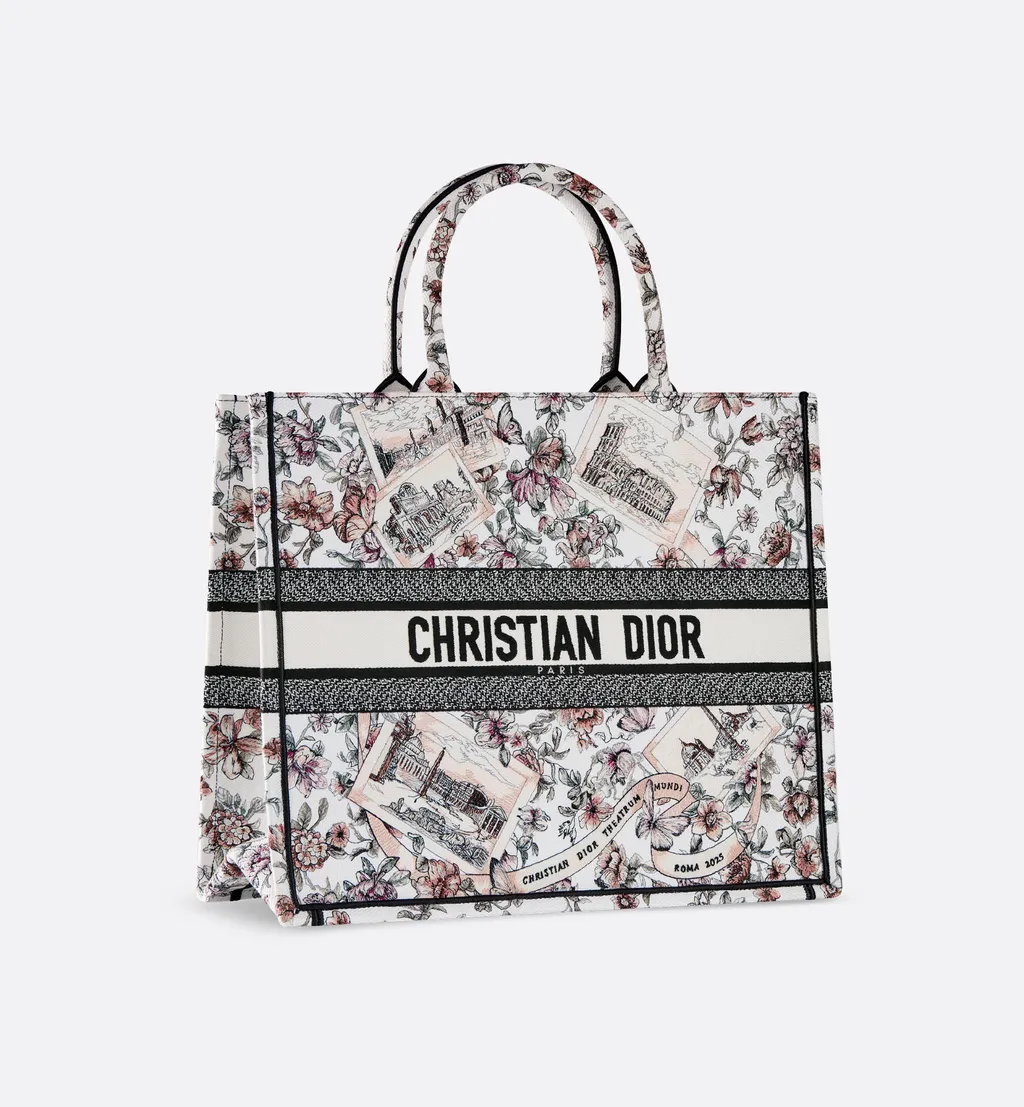 Large Dior Book Tote