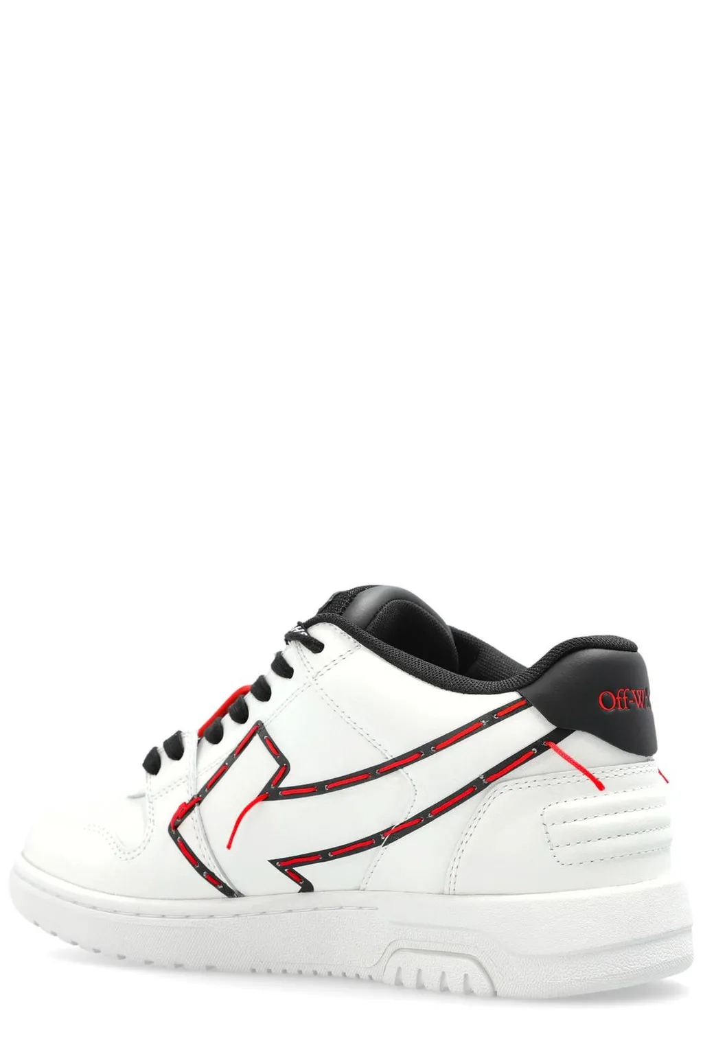 Off-White Stitched Arrow Lace-Up Sneakers